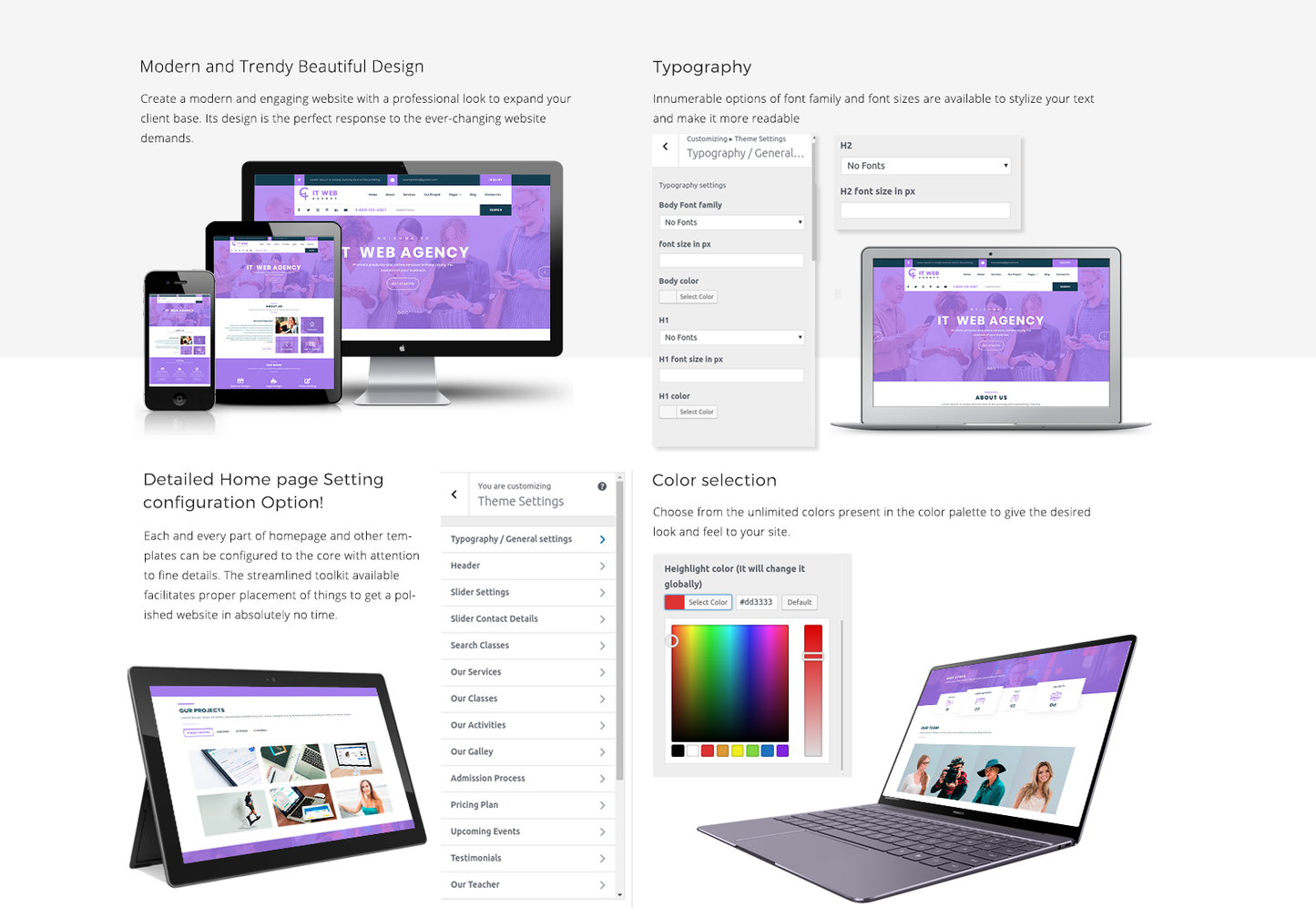 IT Company WordPress Template
