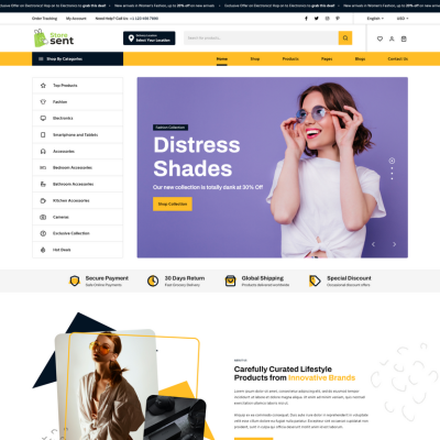 Storefront Ecommerce WordPress Theme