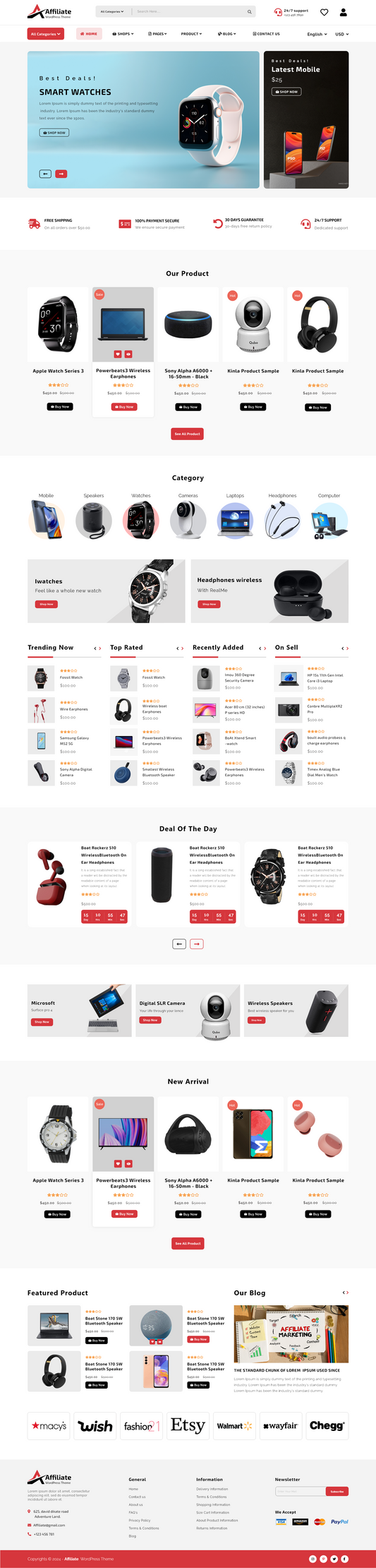 Affiliate Marketing WordPress Theme