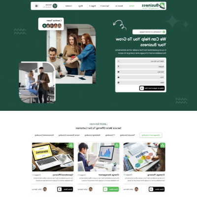 Free Consultant WordPress Theme