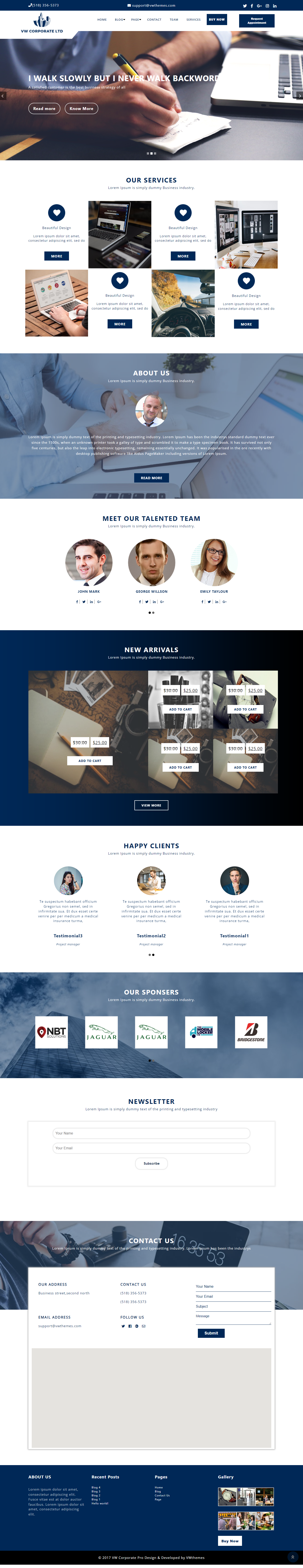 Corporate WordPress Theme
