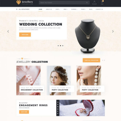 Jewellery WordPress Template