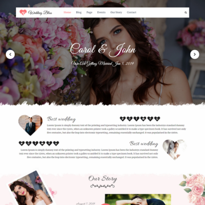 Free WordPress Wedding Theme