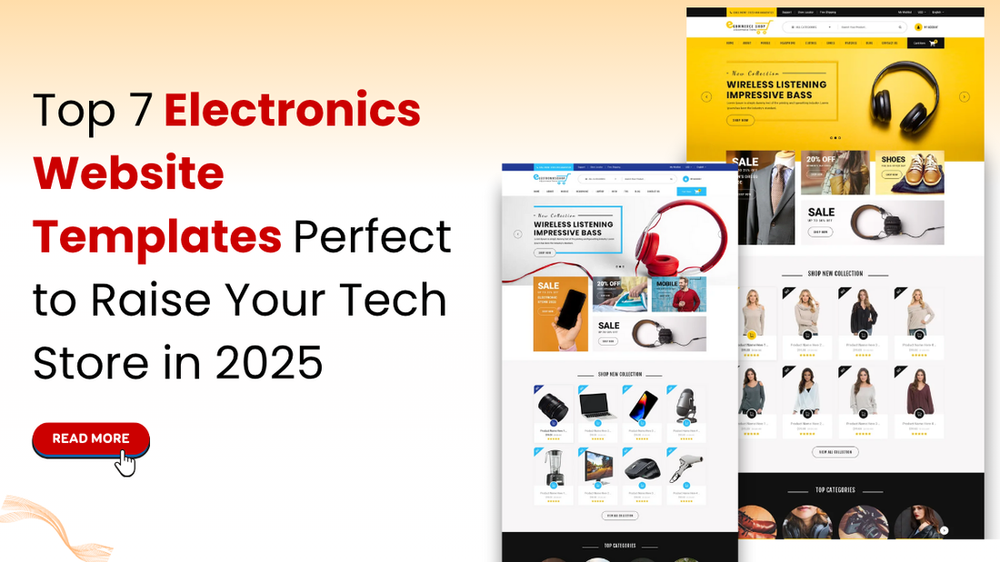 Electronics Website Templates