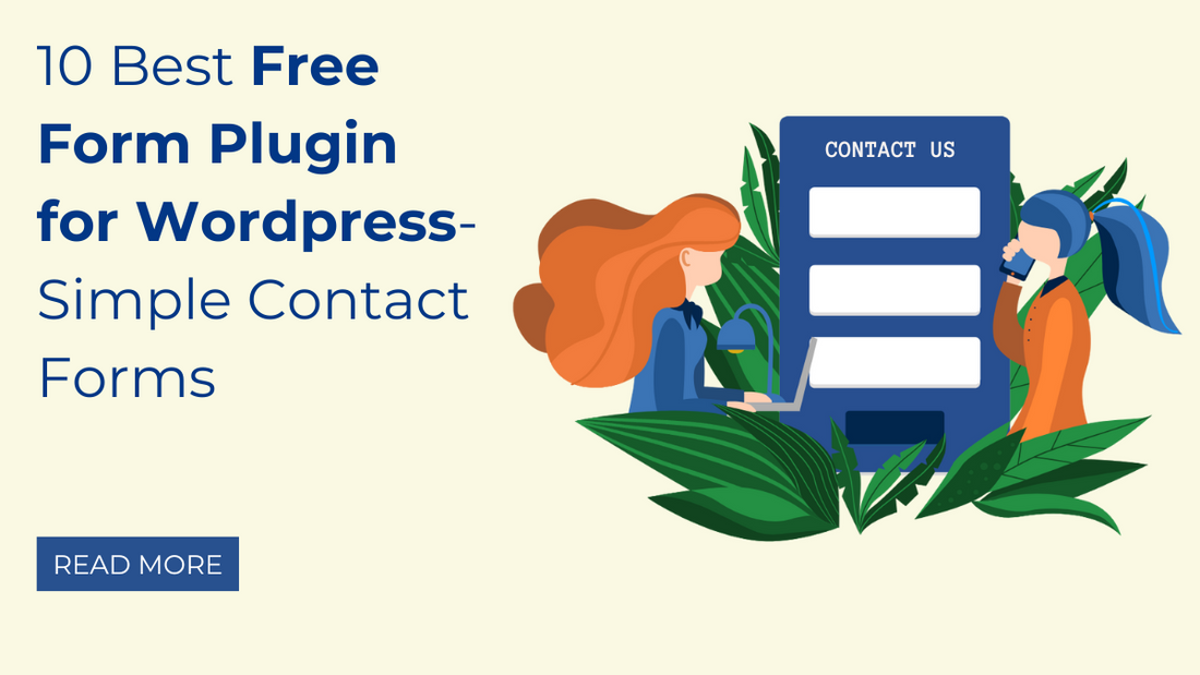 10 Best Free Form Plugin for Wordpress- Simple Contact Forms