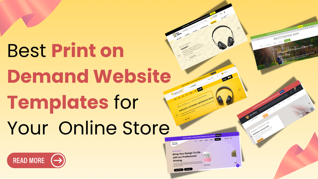 Best Print on Demand Website Templates for Your  Online Store