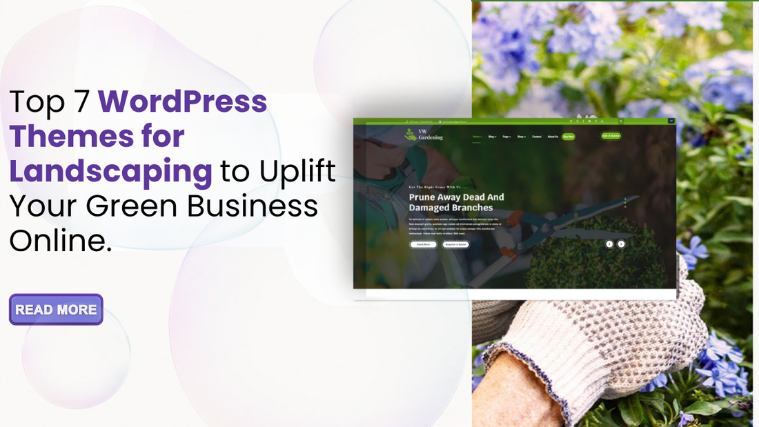 WordPress themes for landscaping