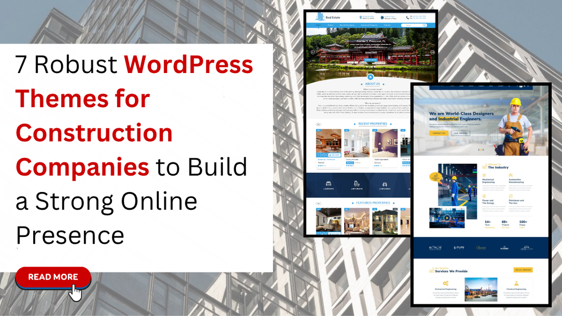 WordPress Themes for Construction Companies