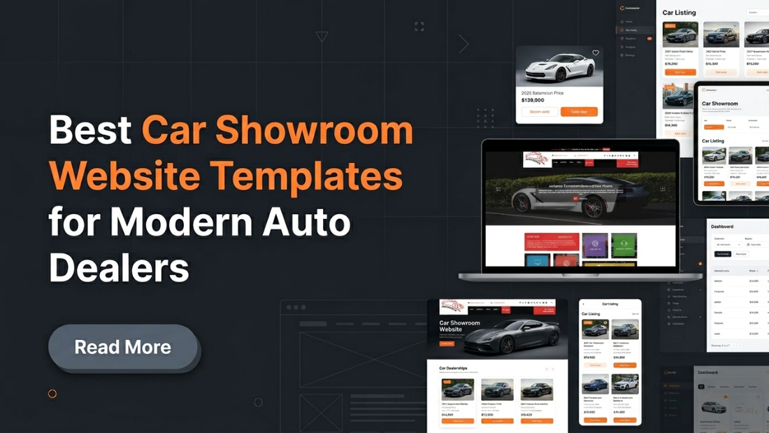 Car Showroom Website Templates