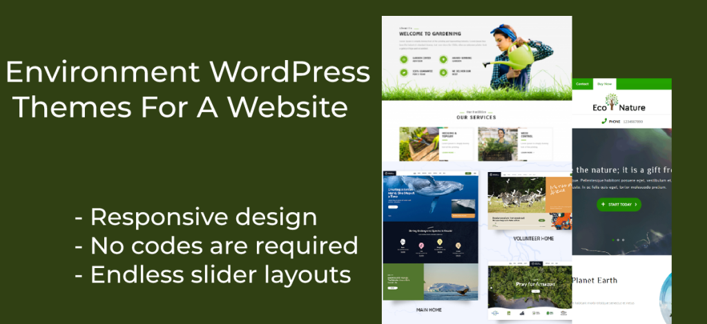 Top 6 Environment WordPress Themes For A Greener Site
