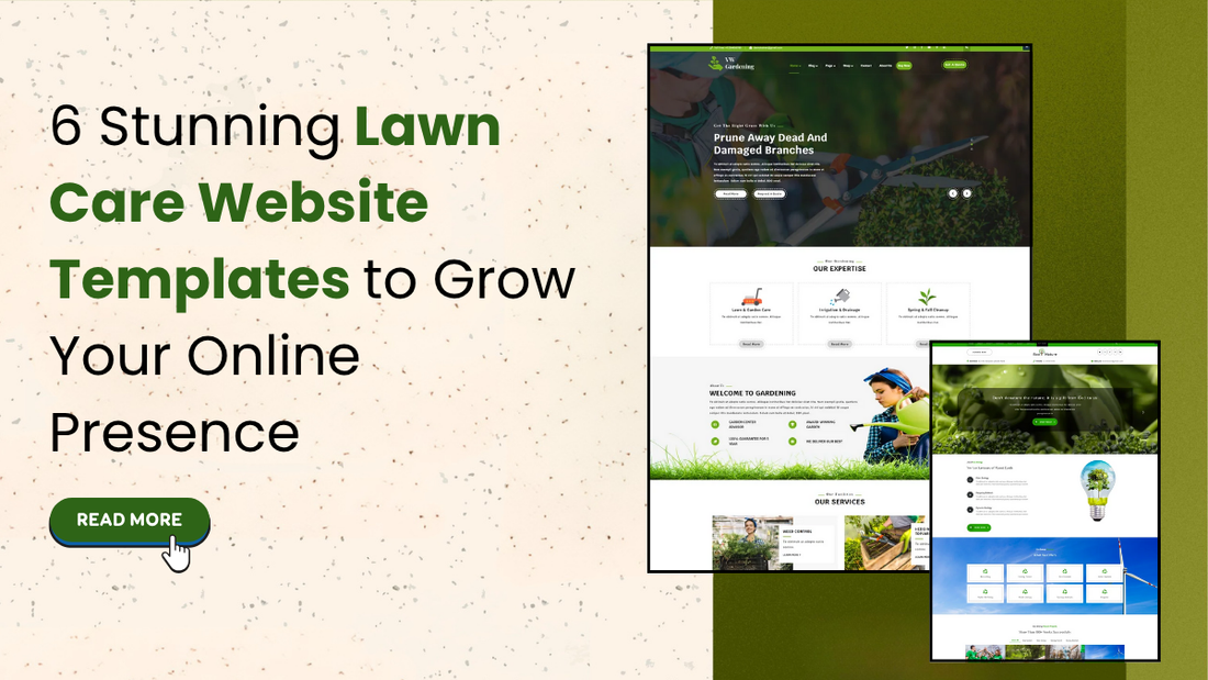 Lawncare Website Templates 