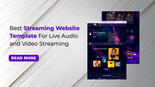 Streaming Website Template