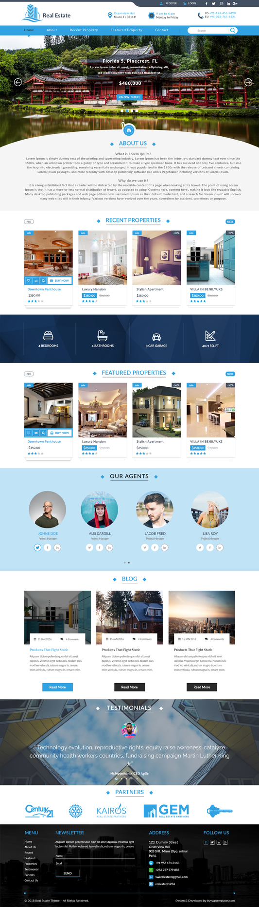 Construction WordPress Theme