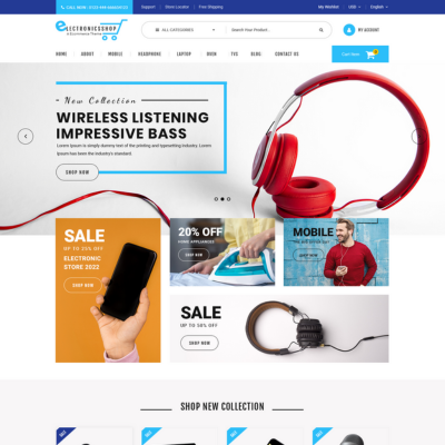 Electronics WordPress Theme