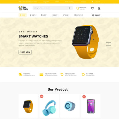 Dropshipping Store WordPress Theme