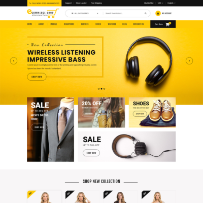 Ecommerce WordPress Theme