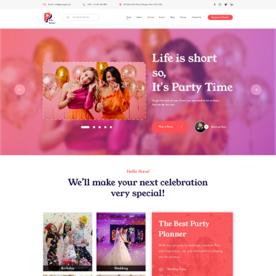 Event Management WordPress Theme