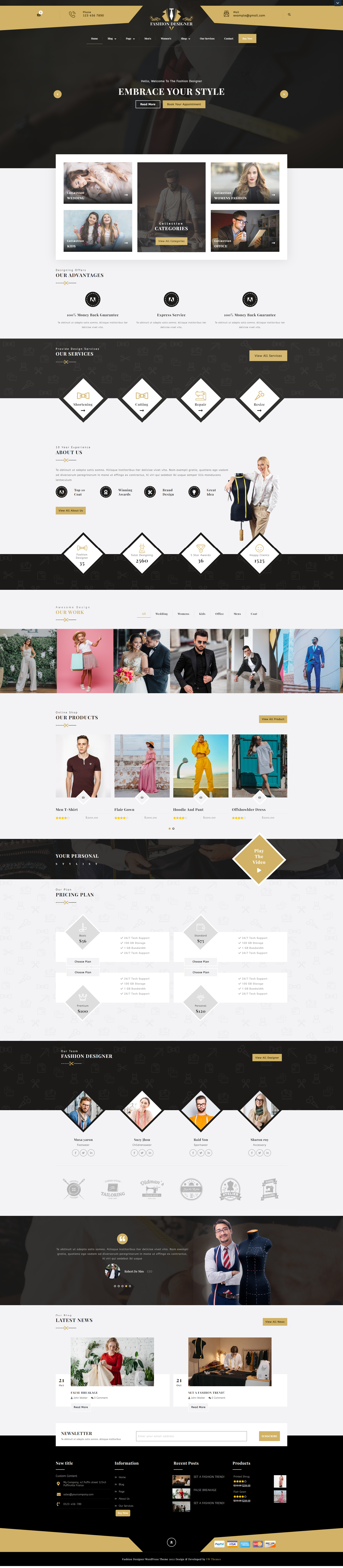 Fashion Wordpress theme