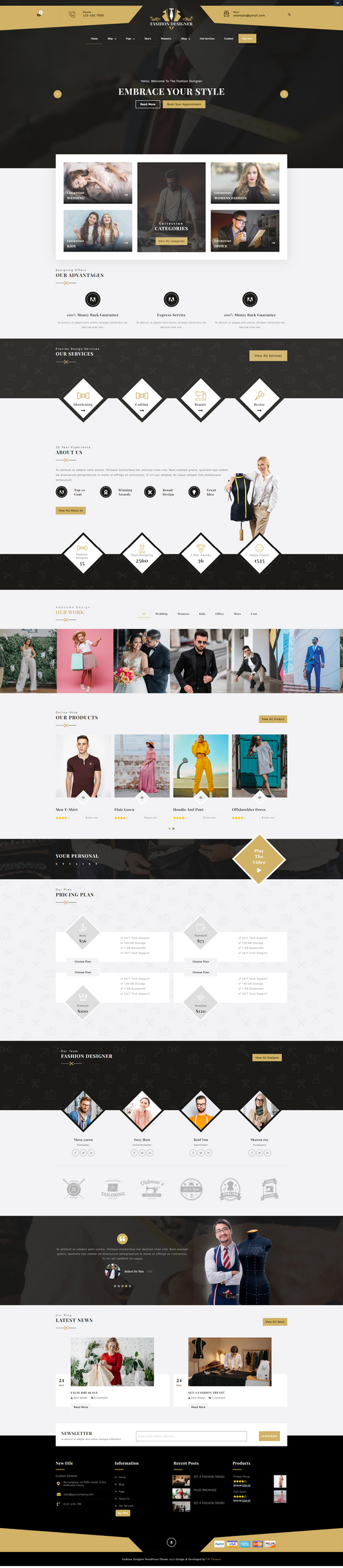 Fashion Wordpress theme