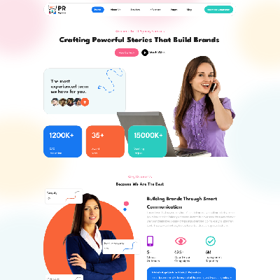 Free Communications WordPress Theme Icon image