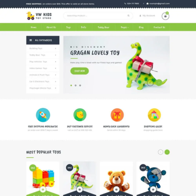 kids WordPress Template