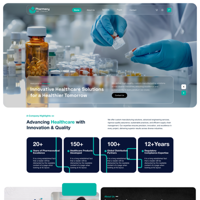Pharmacy WordPress Theme