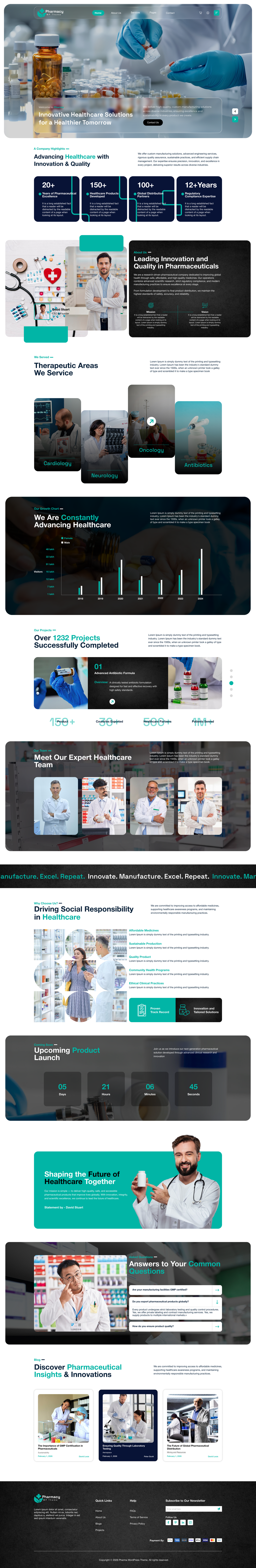 Pharmacy WordPress Theme