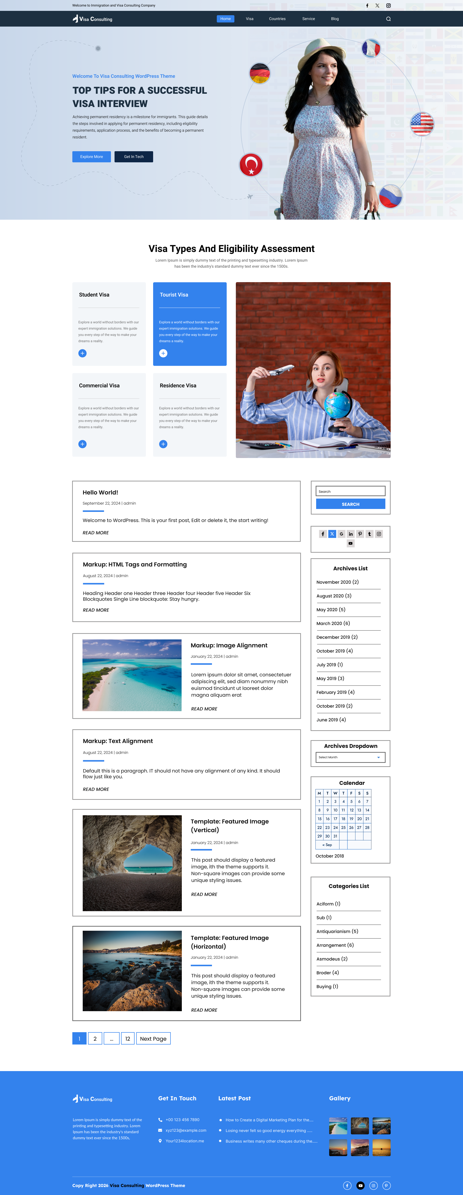 Visa Consulting Service
