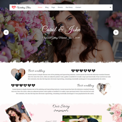 Wedding WordPress Template