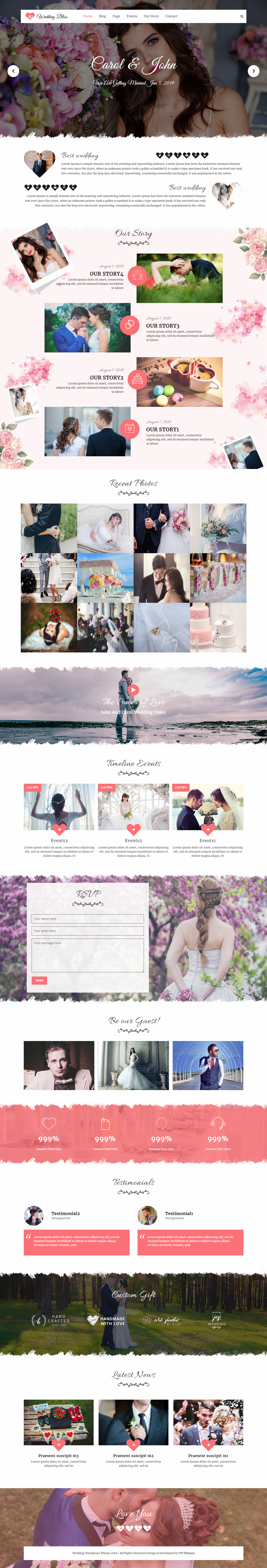 Wedding WordPress Template